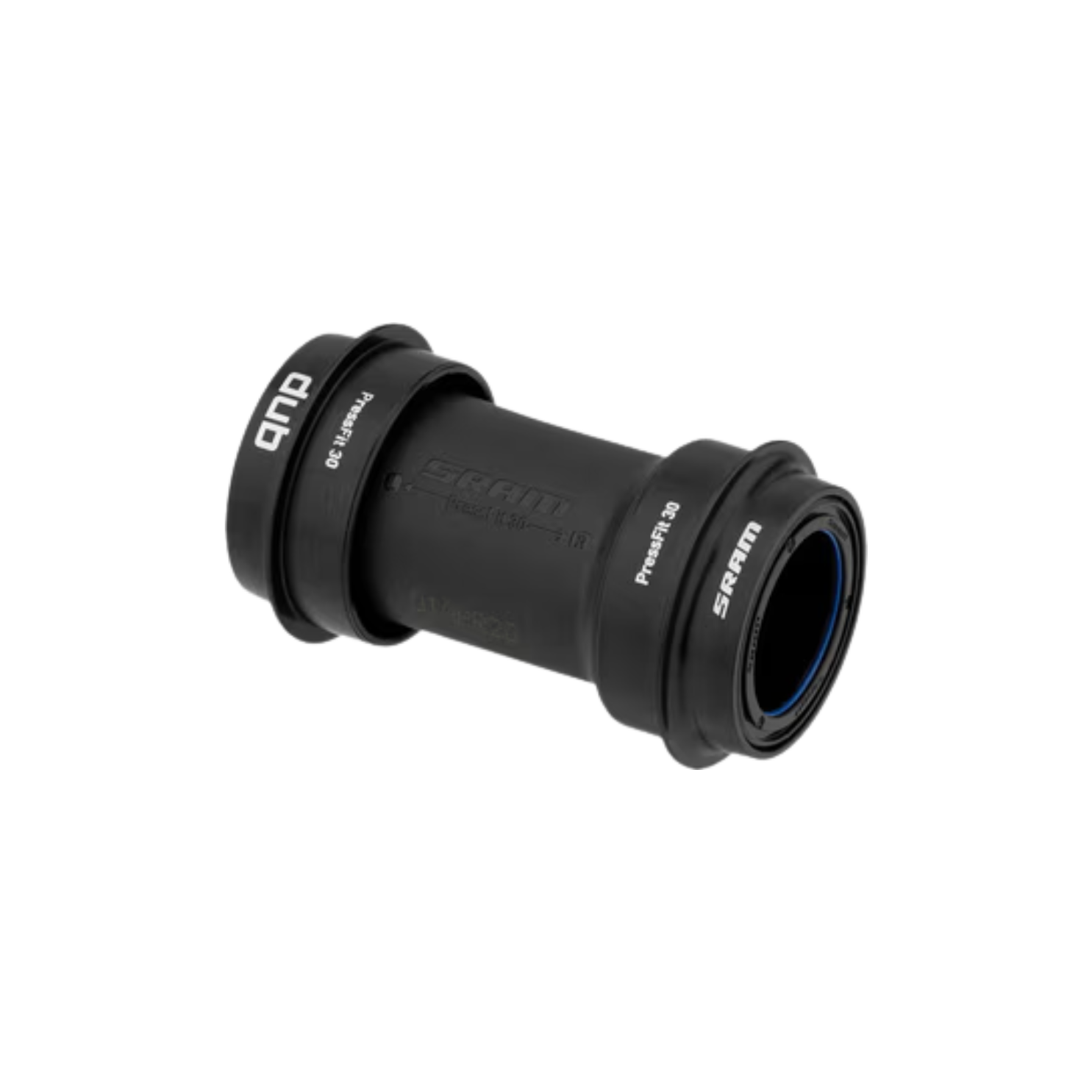 SRAM PressFit 30 DUB Bottom Bracket - PressFit 30, 68mm Road Wide (Black)