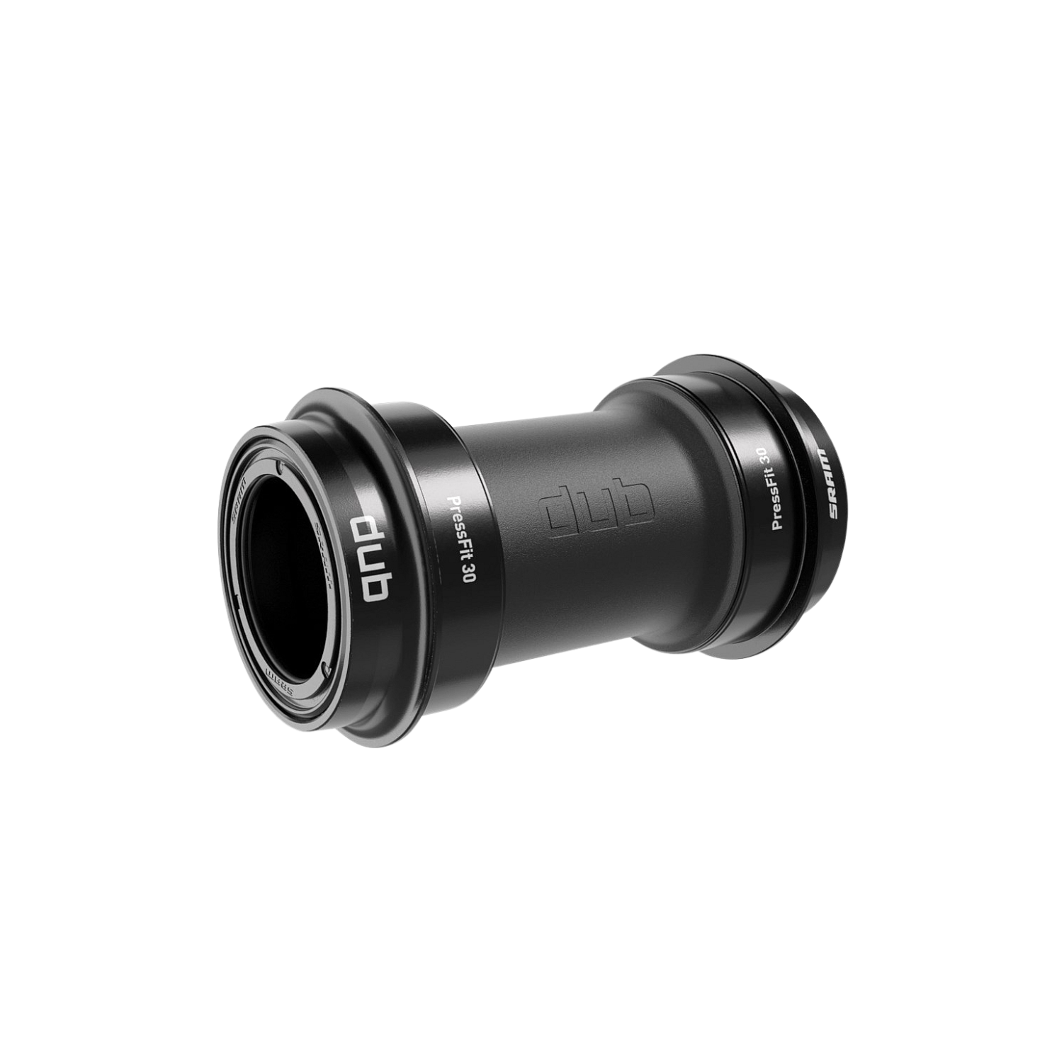 SRAM PressFit 30 DUB Bottom Bracket - PressFit 30, 73mm MTB Wide (Black)