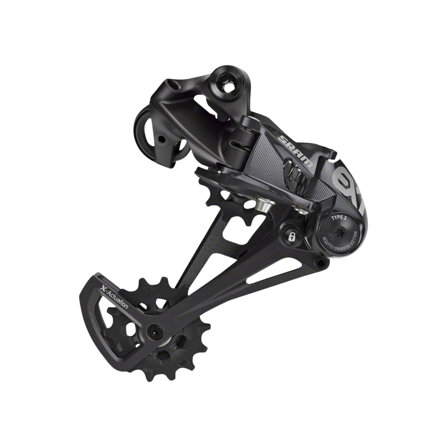 Sram 后拨链器 EX1 1x8 速长腿黑色（最大 48t） 