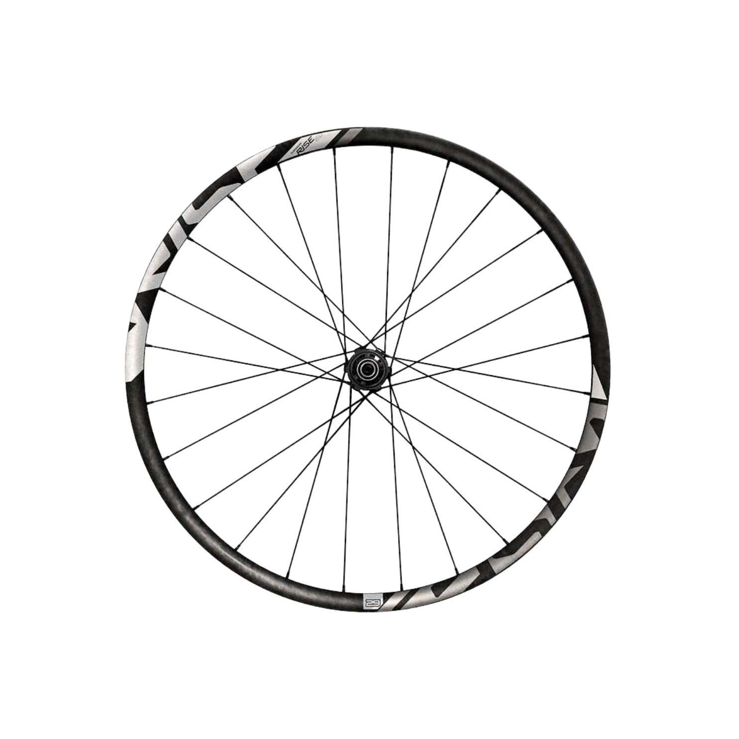 Sram Rise 60 无钩碳纤维轮圈 24 孔 29 英寸不对称黑色