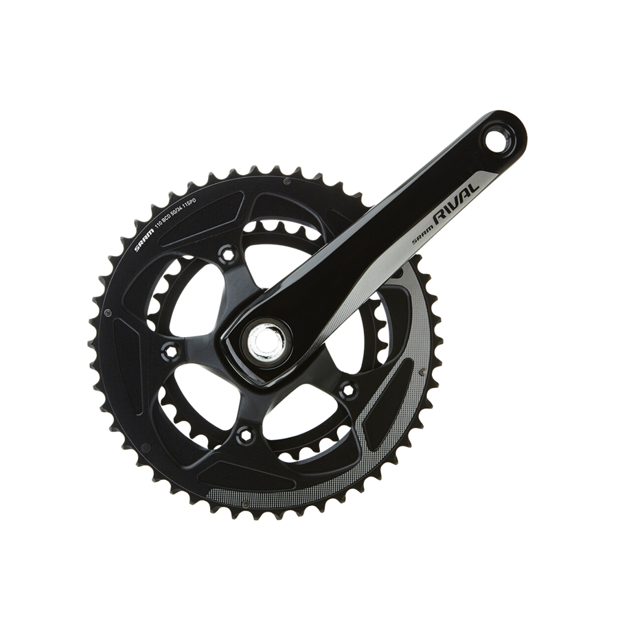 Sram Rival 22 Chainset BB30 172.5 110 BCD 46/36 Yaw Tooth No BB