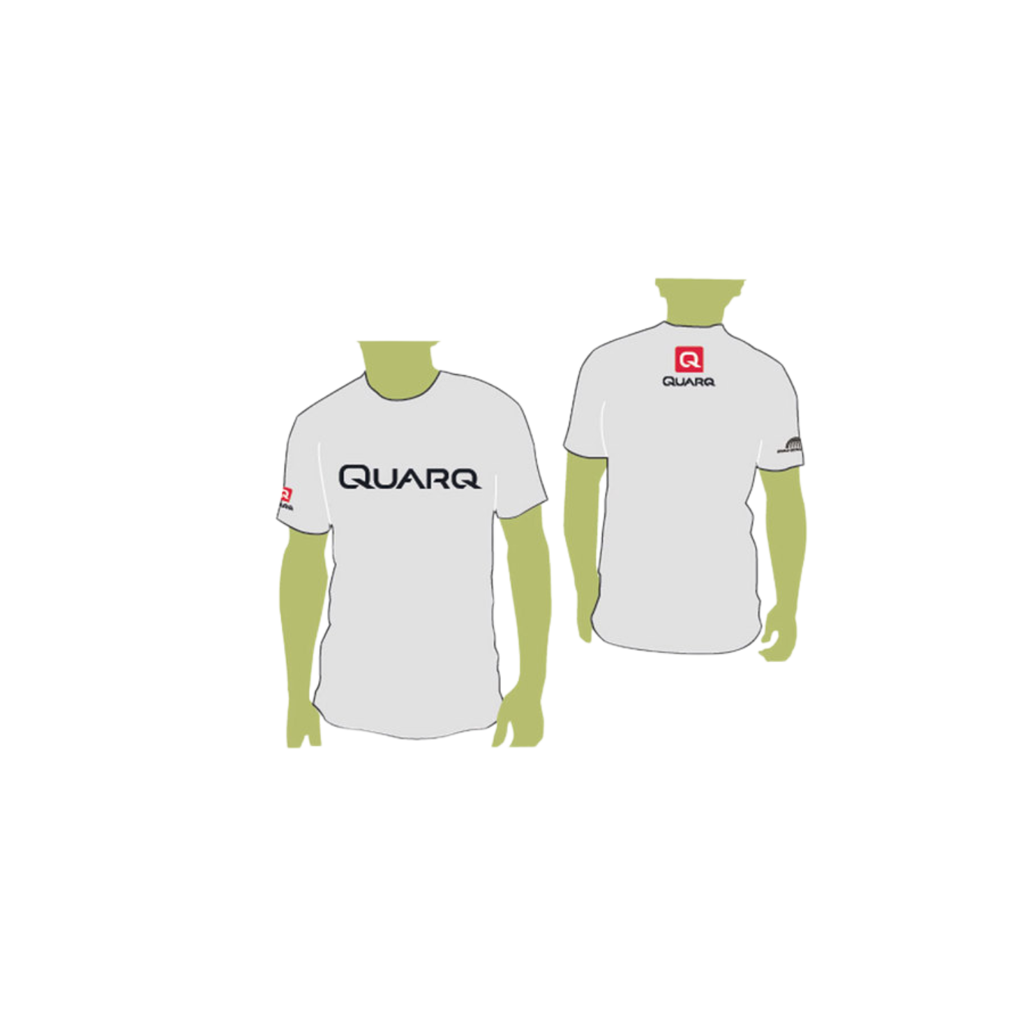 Sram SR-Quarq Charcoal Tshirt XL
