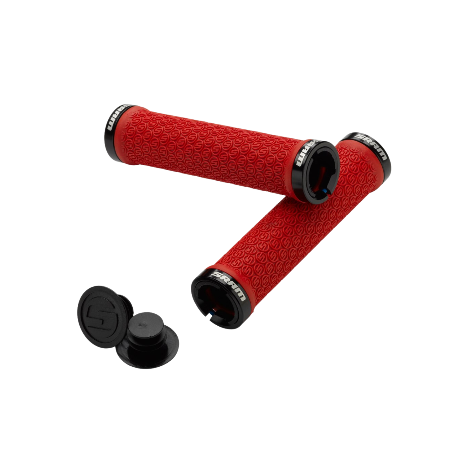 SRAM Lock On Grips Red