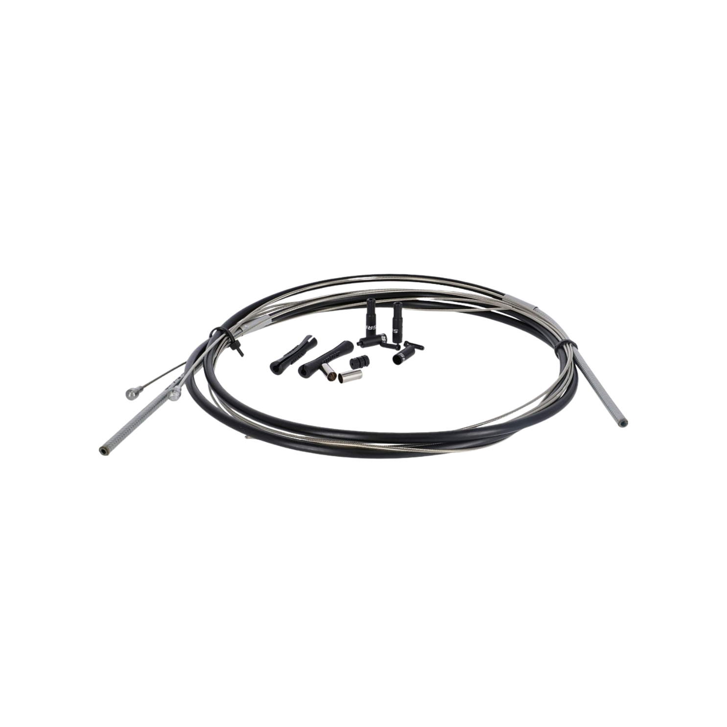 Sram SlickWire 公路刹车线套件 黑色 5 毫米（1x 850 毫米、1x 1750 米） 