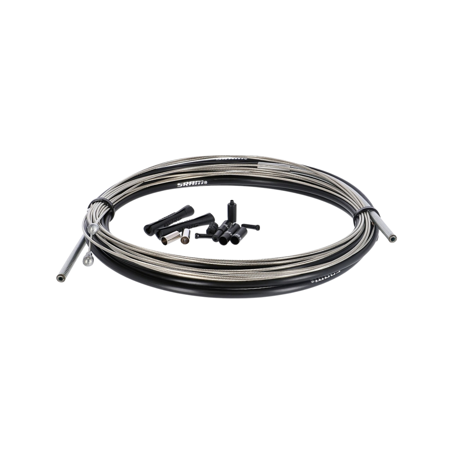 Sram SlickWire XL 公路刹车线套件 黑色 5 毫米（1x 1350 毫米、1x 2750 毫米） 