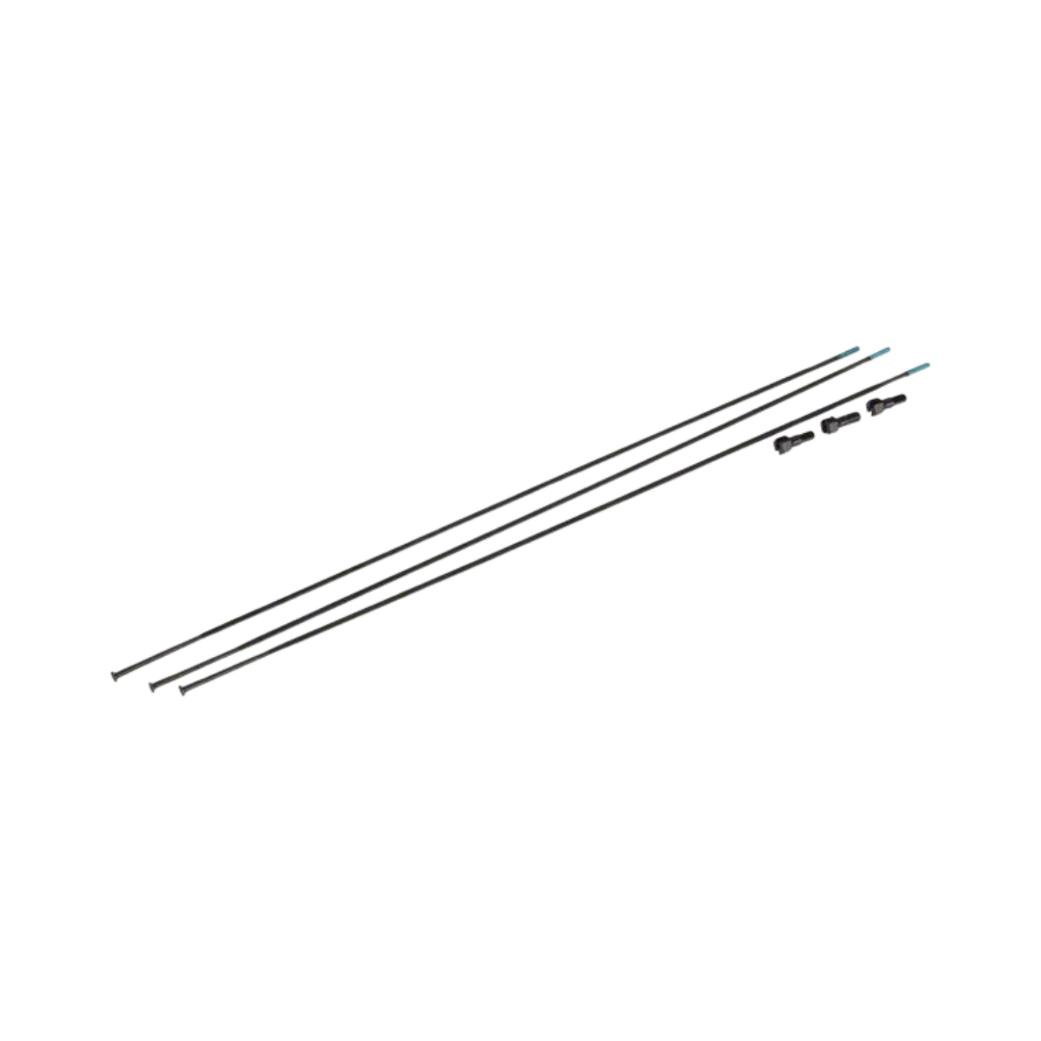 SRAM Spoke/Nipple 294mm Straight Pull Black Roam 40 29" Qty: 3