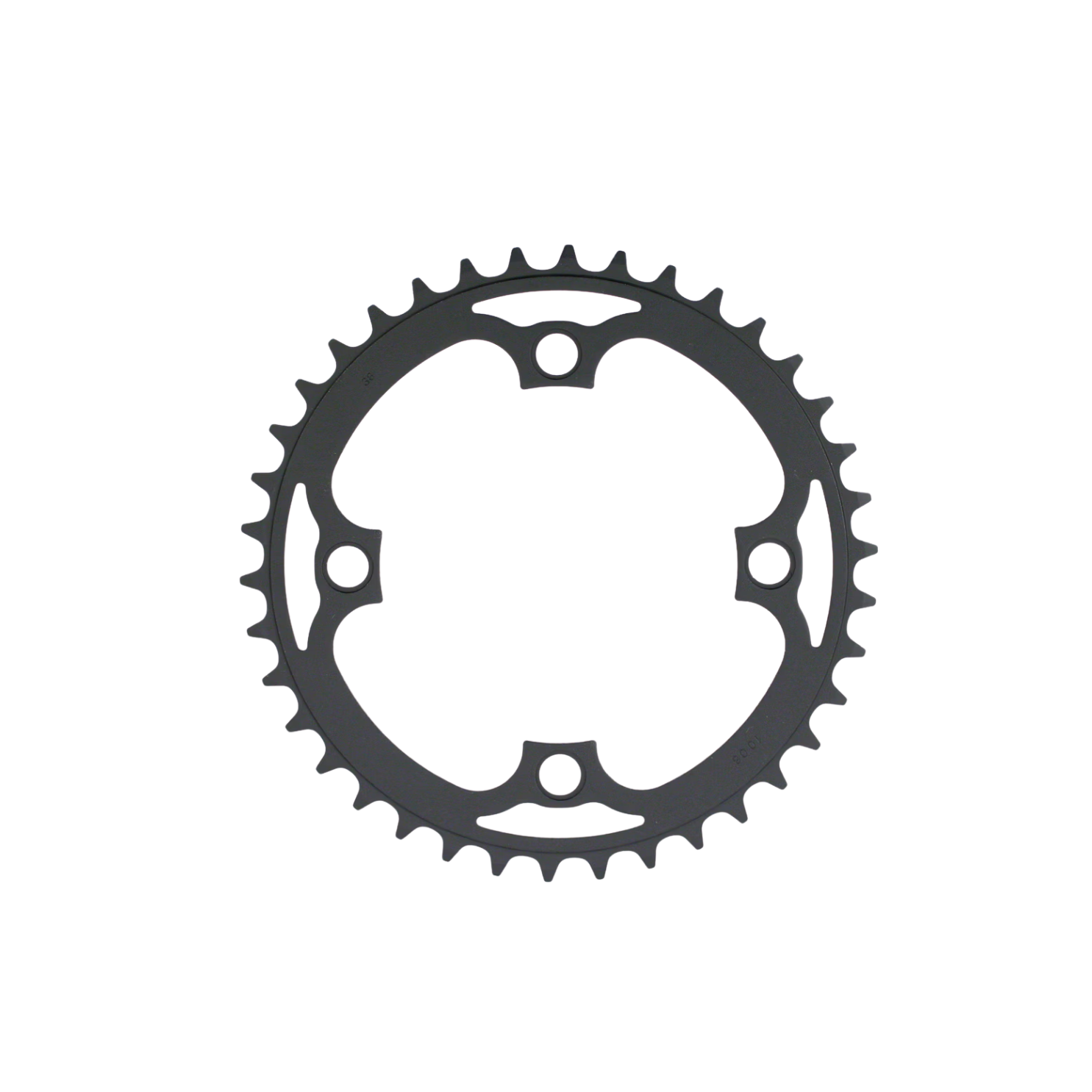 Sram Truvativ 4-Arm Singlespeed 38T 104BCD Chainring - Steel Matte Black
