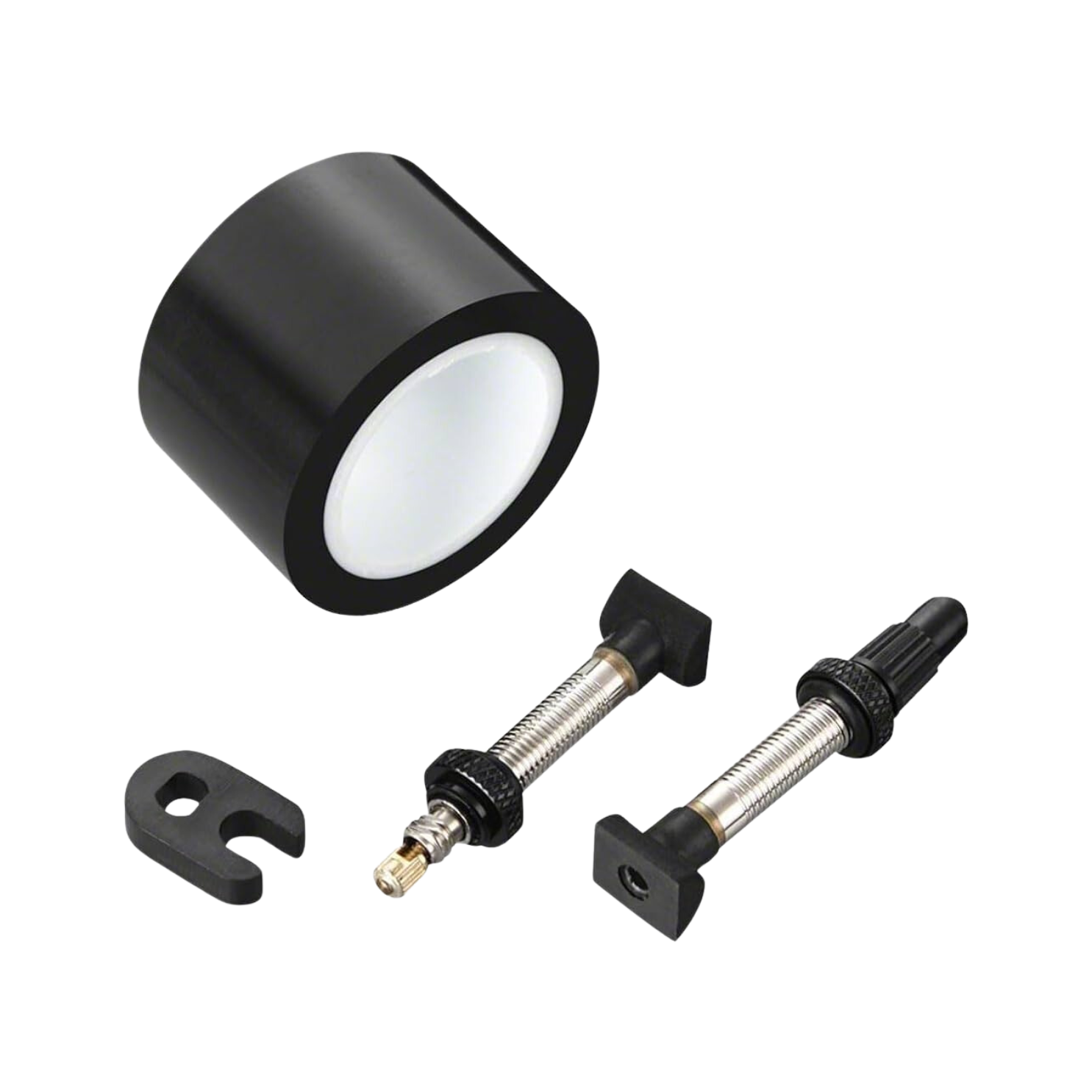 Sram Tubeless Kit 23mm Tape 2 Valves 1 Valve Core Wrench 19mm Inn