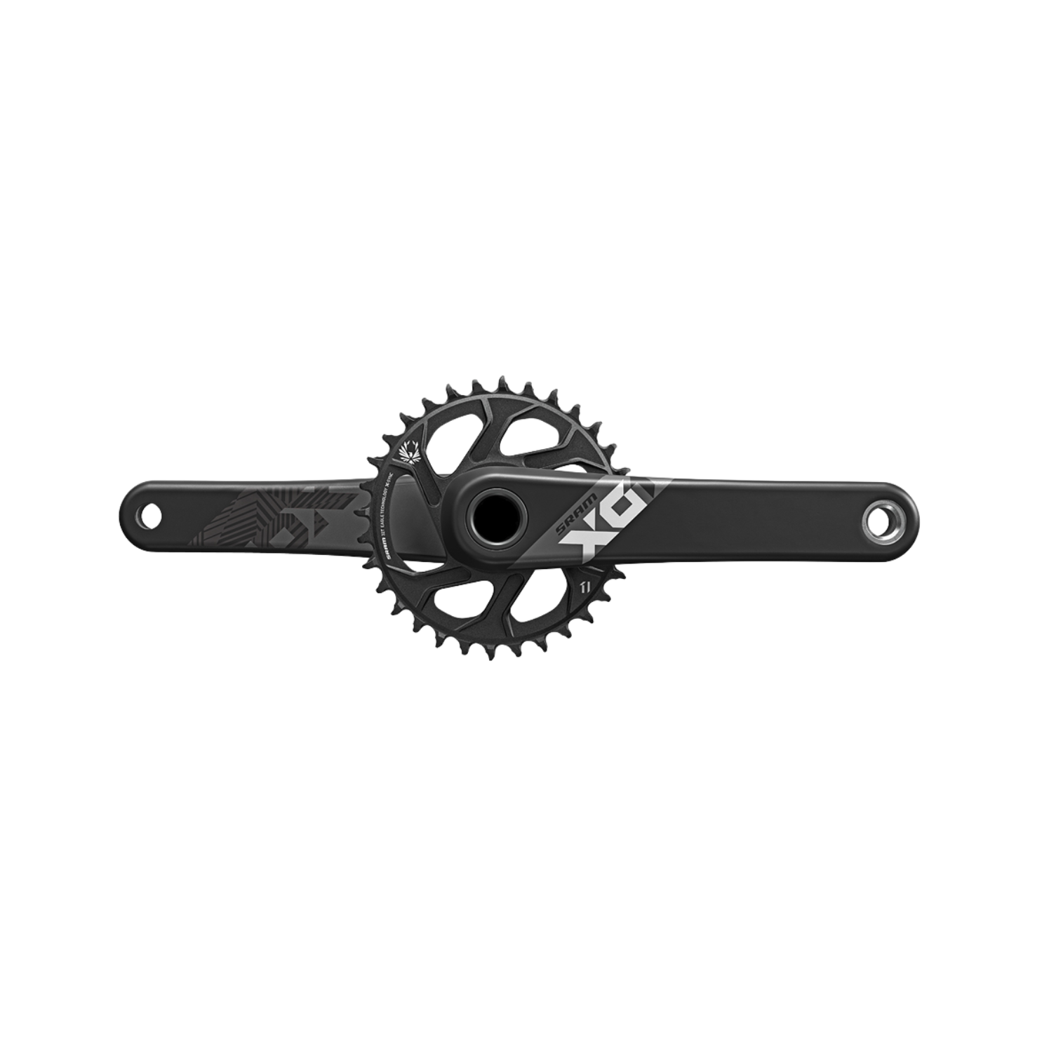 Sram X01 Eagle 链组 BB30 175 黑色 12 速直接安装 32T 无 BB 