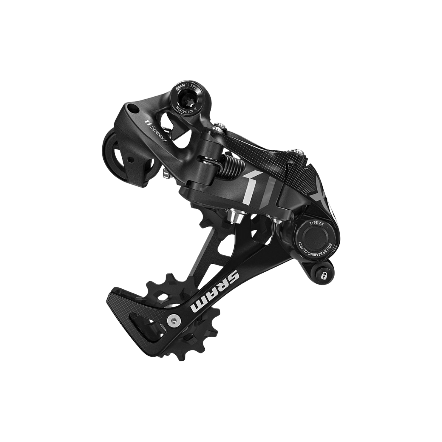 Sram X01 类型 2.1 后拨链器 11 速长腿 X-Sync 黑色