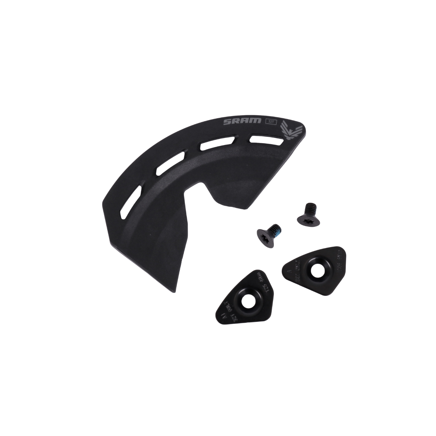 Sram X0 Eagle T-Type 1x Impact/Bash Guard Kit - For 34t Chainring (Black)