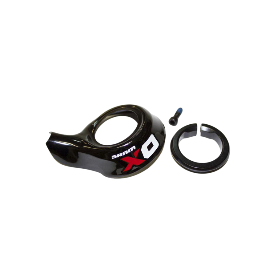 Sram X0 Gripshift Red Front Cover Clamp Quantity: 1