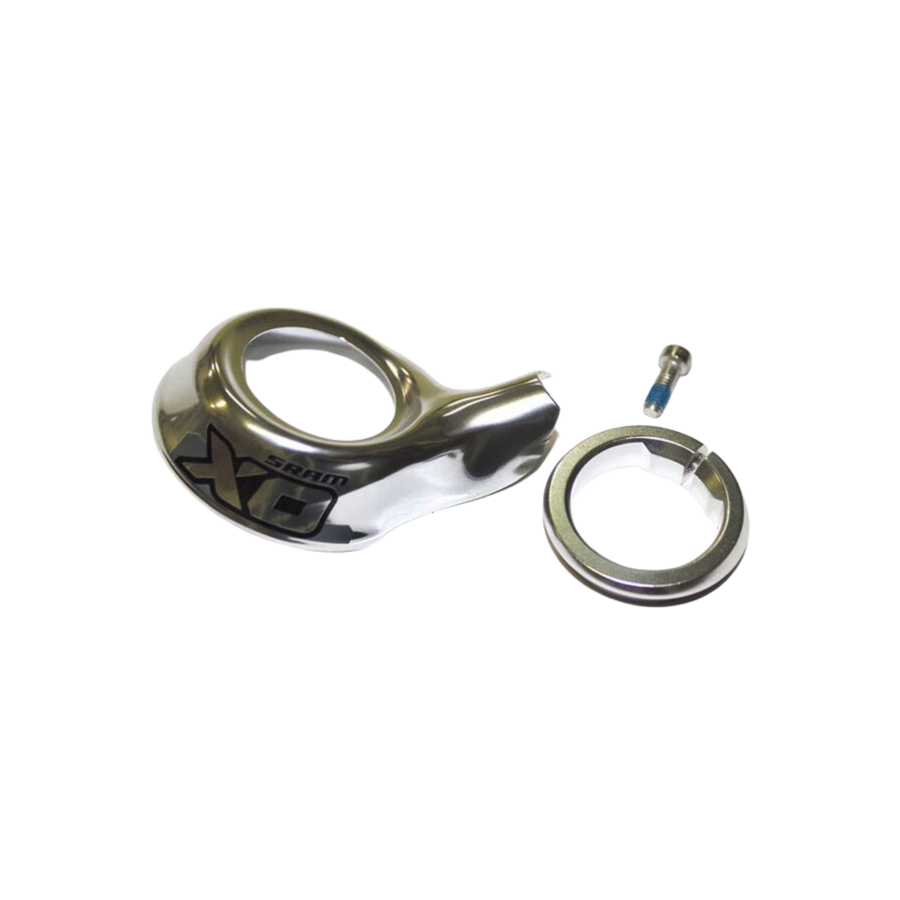 Sram X0 Gripshift Silver Rear Cover Clamp Quantity: 1