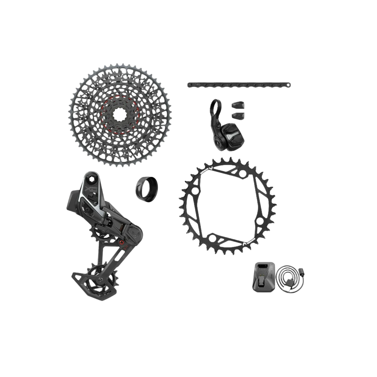Sram X0 T-Type Eagle E-MTB 104BCD Transmission AXS Groupset