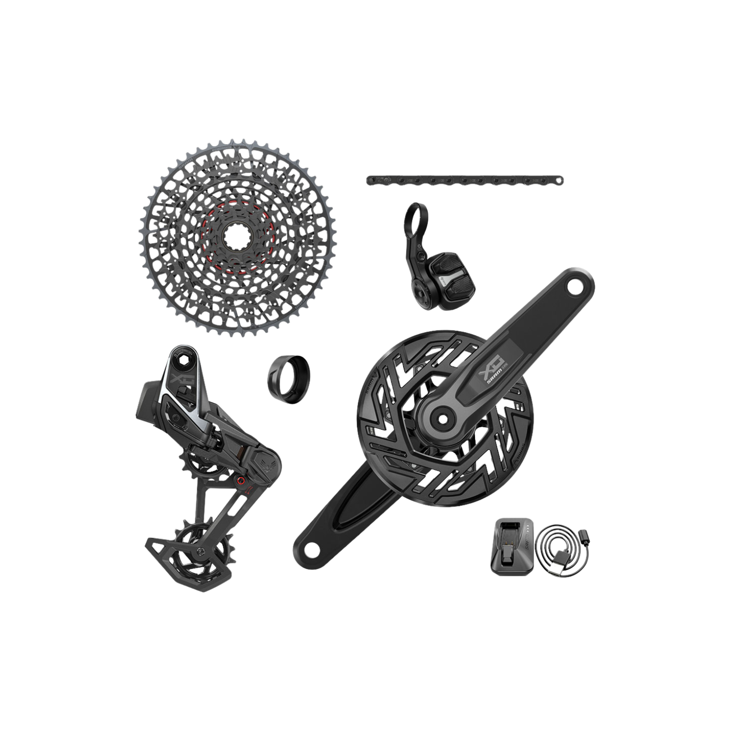 Sram X0 T 型 Eagle E-MTB Brose Transmission AXS 套件 160 毫米