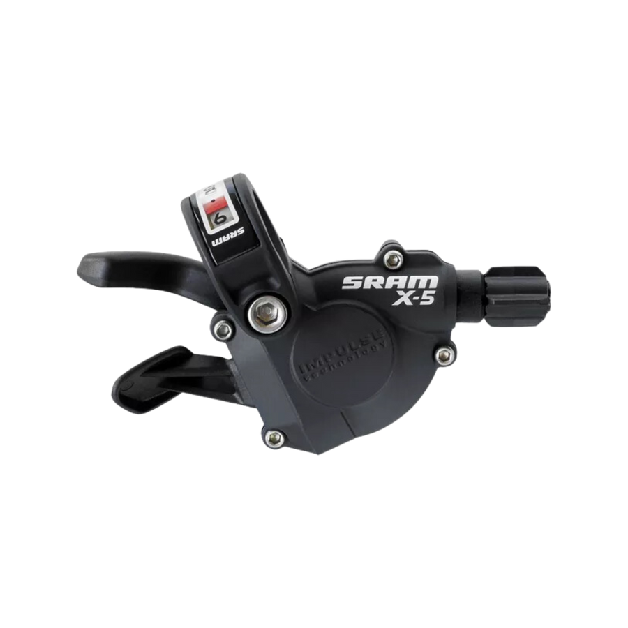 Sram X5 Trigger Shifter Set 3x9 Speed Black