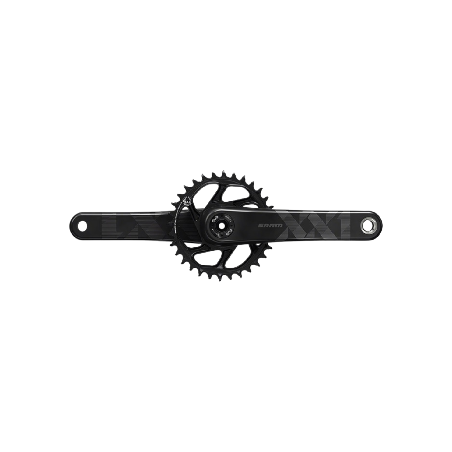 Sram XX1 Eagle DUB 170 毫米直接安装 34 齿 X-Sync 2 黑色 Boost 