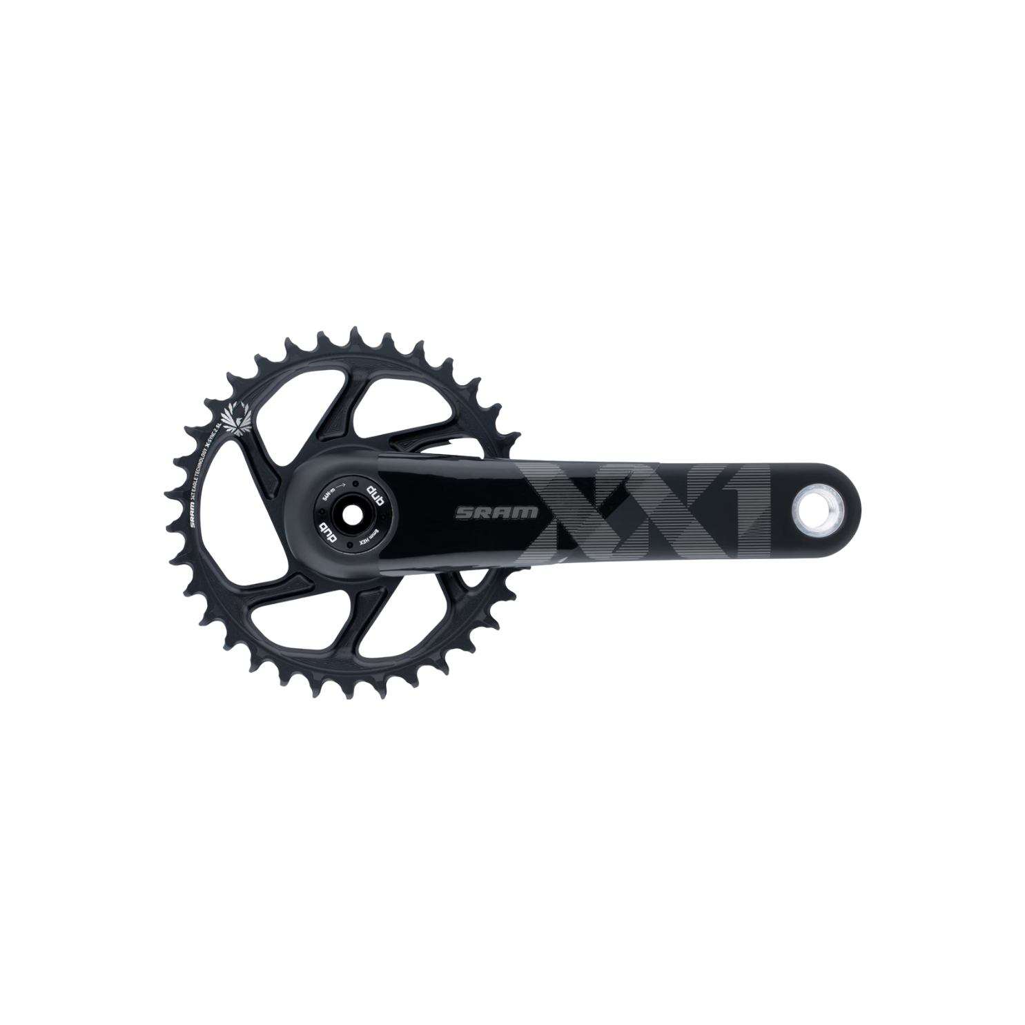 Sram XX1 Eagle DUB 175mm Direct Mount 34 Tooth X-Sync 2 Blk Boost