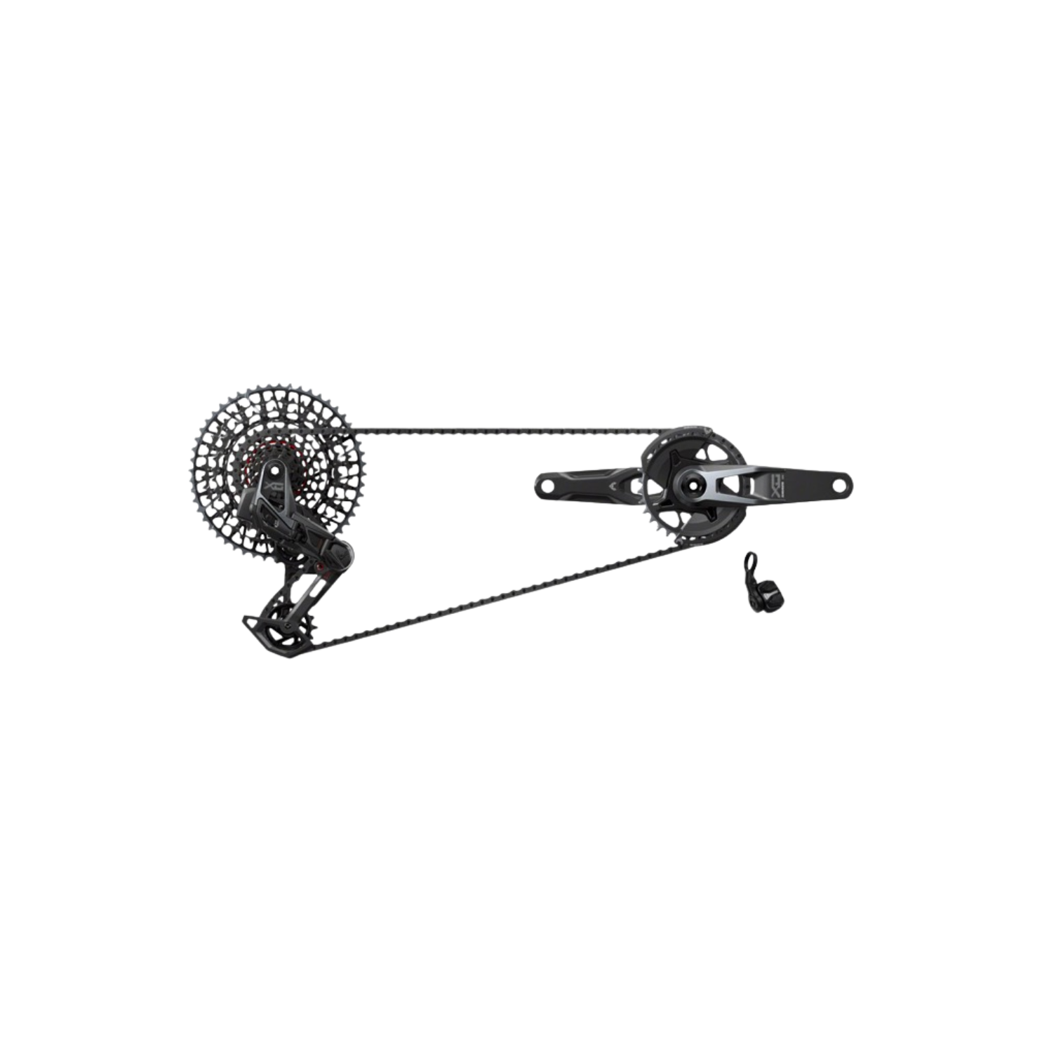 SRAM X0 Eagle T-Type Transmission AXS Groupset 170mm