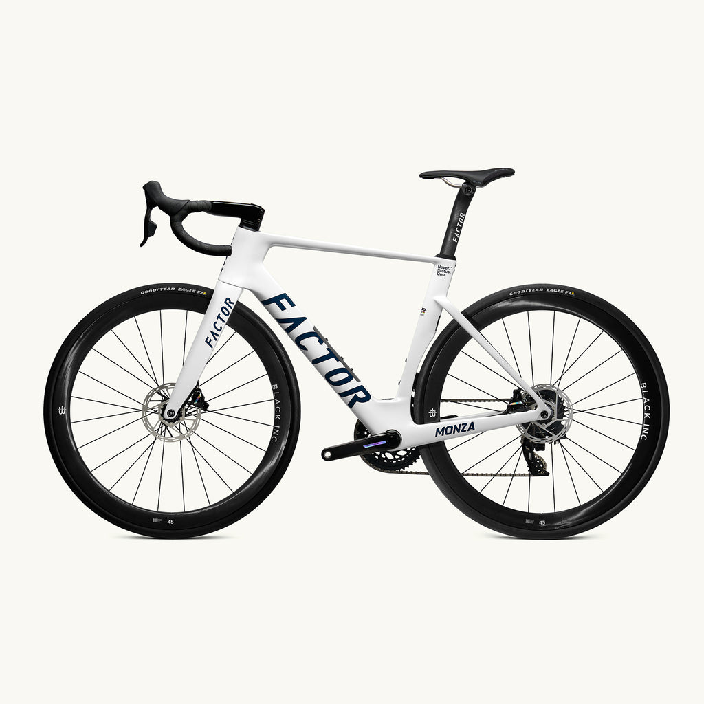 Factor Monza Ultegra Di2 Complete Bike - Pearl White