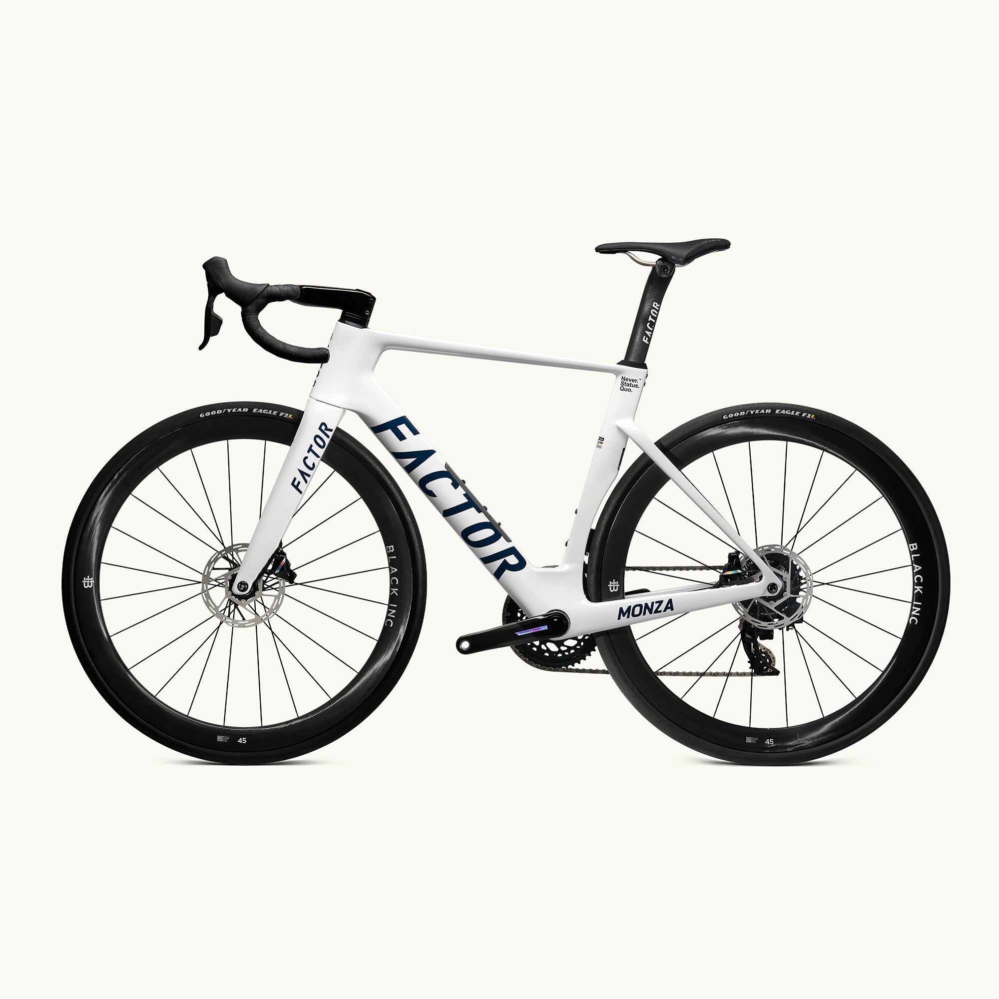Factor Monza Ultegra Di2 Complete Bike - Pearl White
