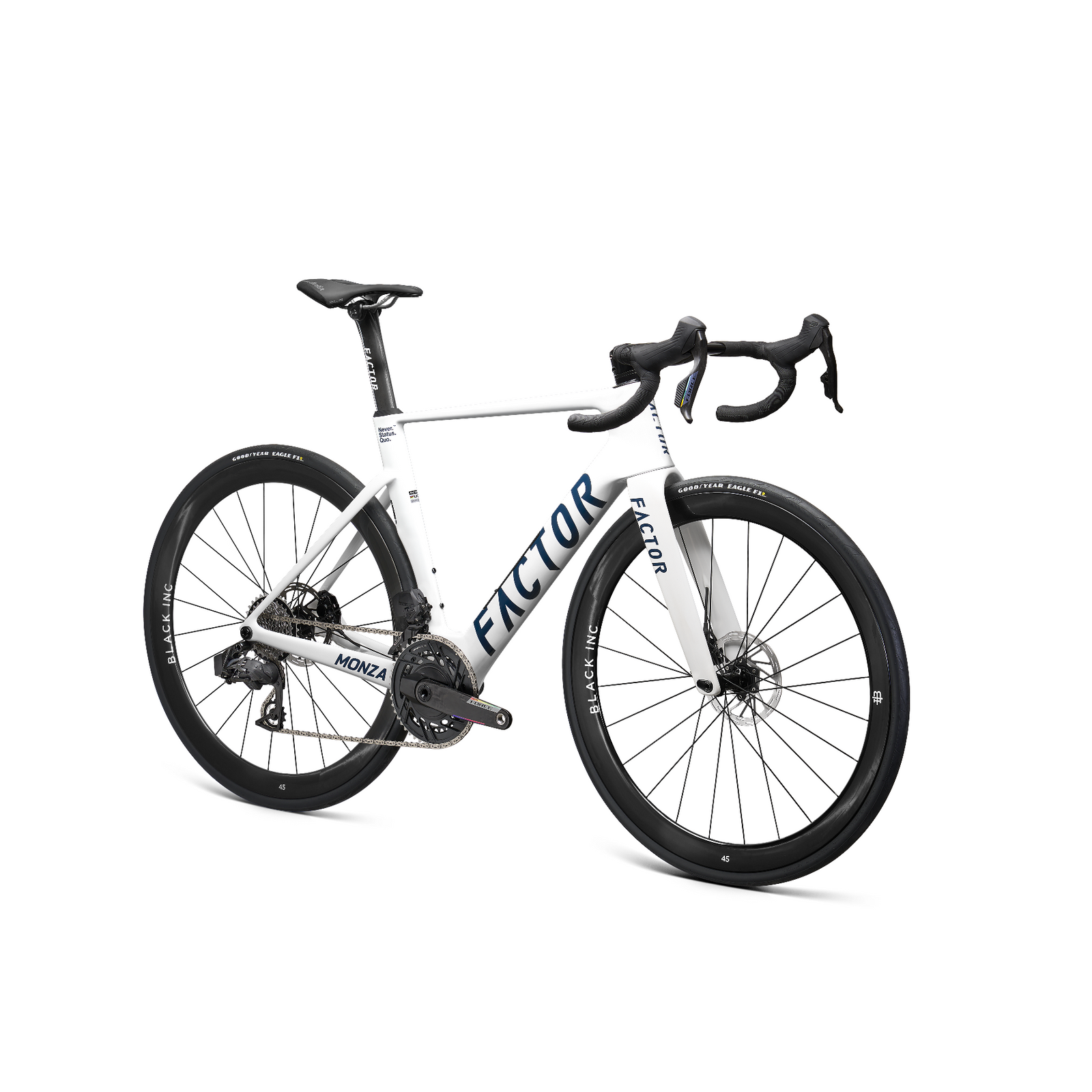 Factor Monza Complete - SRAM Force +PM - Pearl White