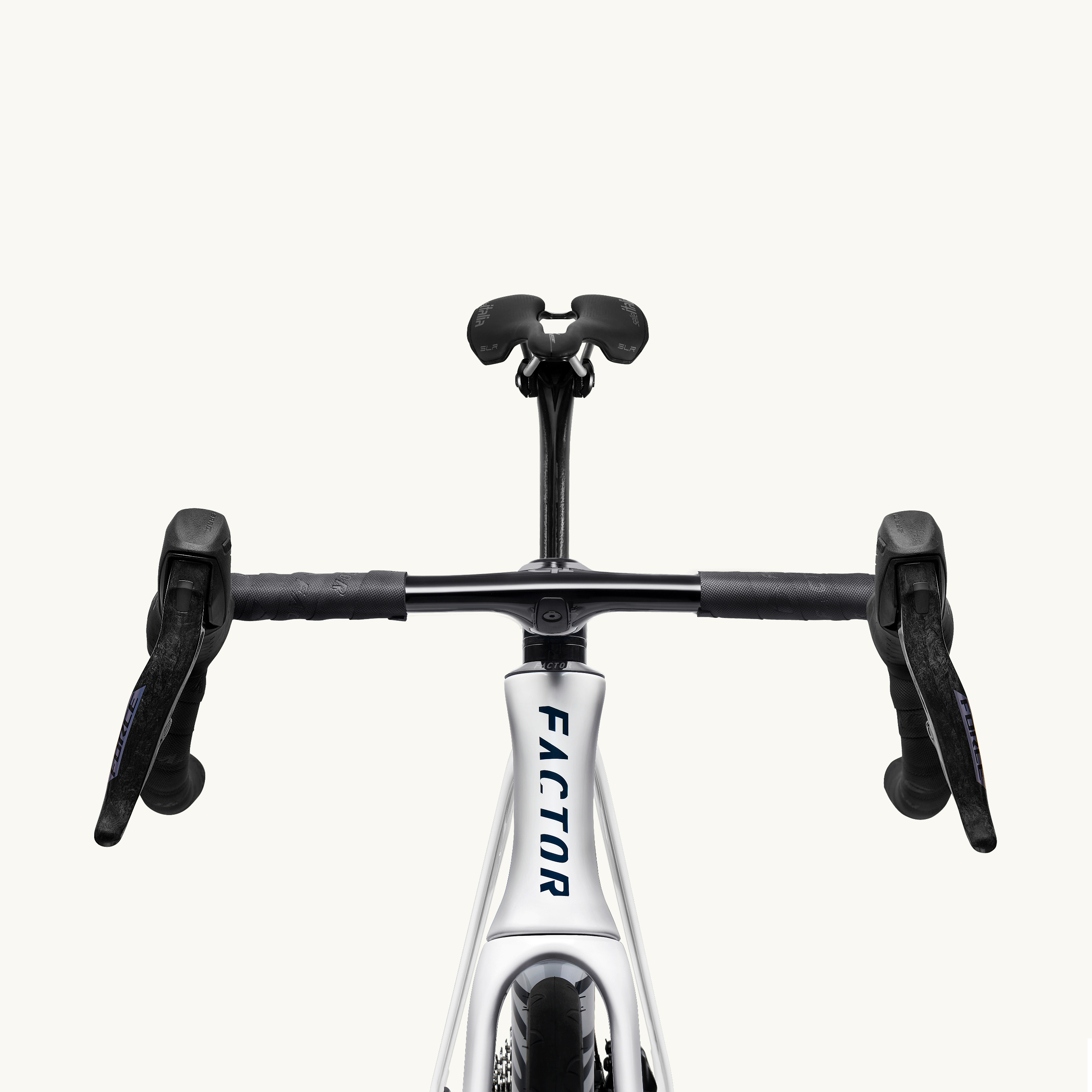 Factor Monza SRAM FORCE AXS E1 w/ Power Meter Complete Bike - Pearl White