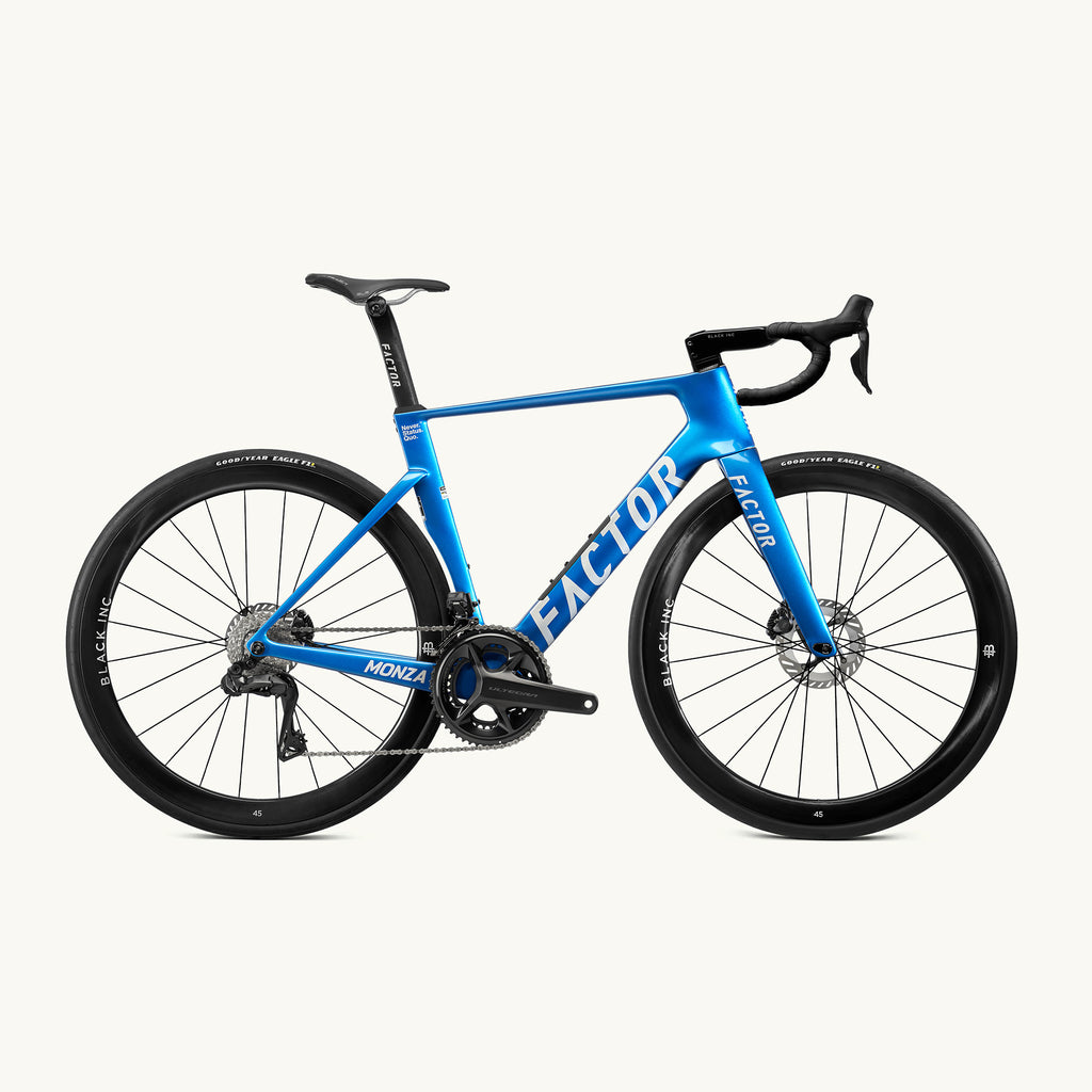 Factor Monza Ultegra Di2 Complete Bike - Solar Blue