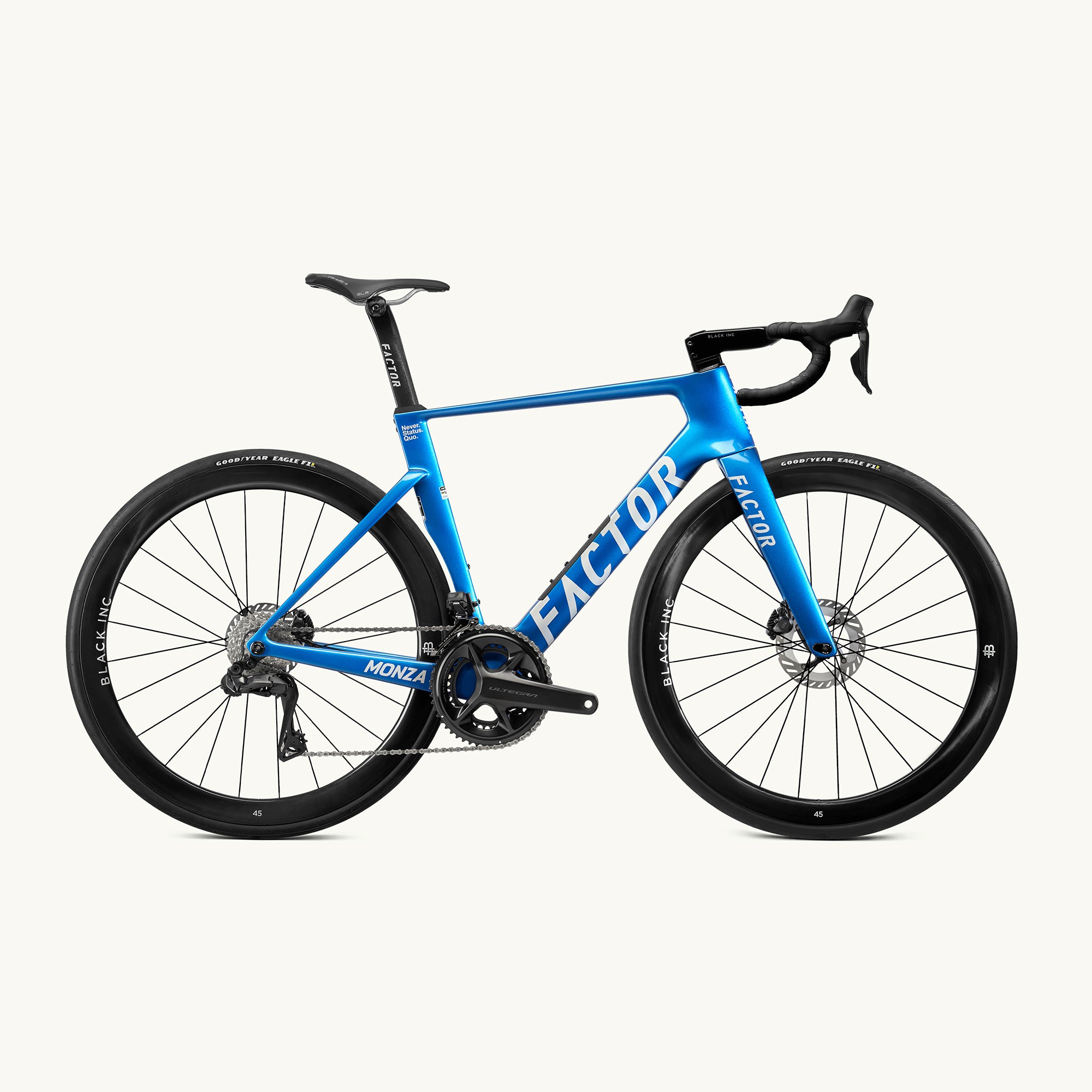 Factor Monza Ultegra Di2 Complete Bike - Solar Blue