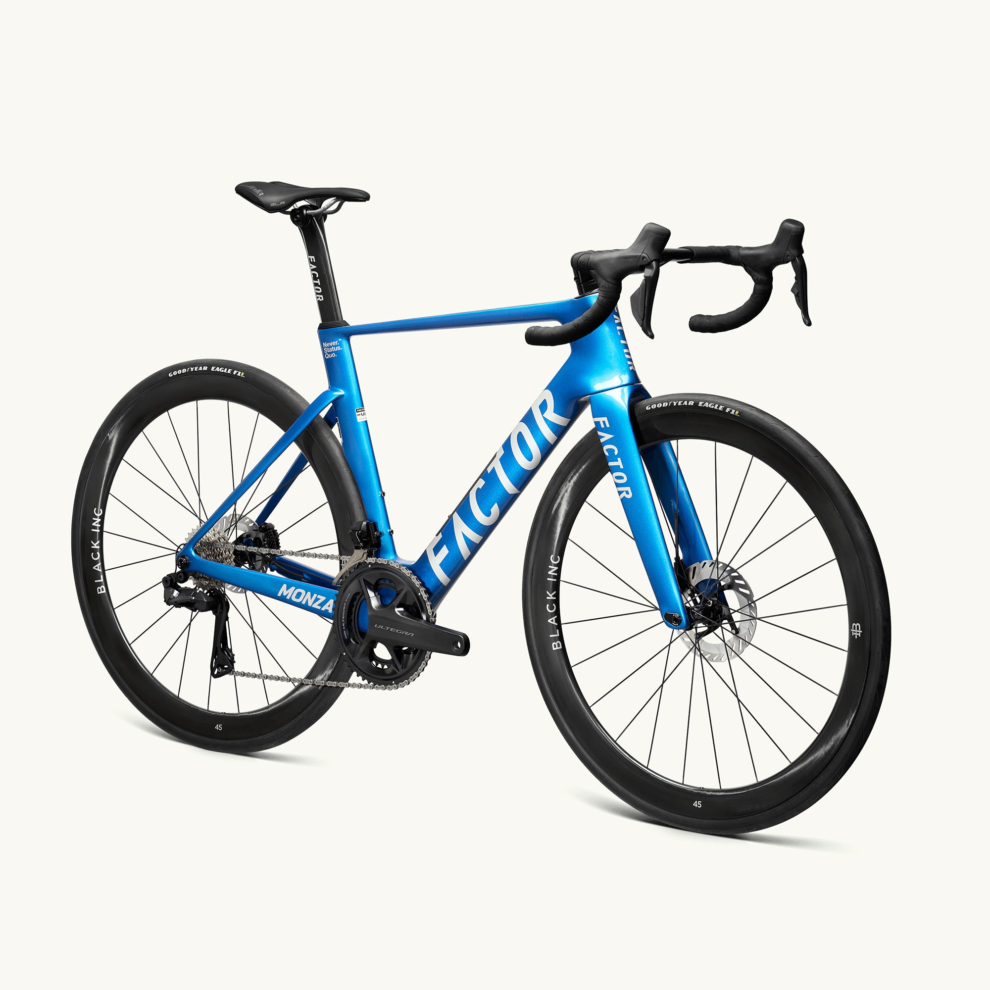 Factor Monza Ultegra Di2 Complete Bike - Solar Blue