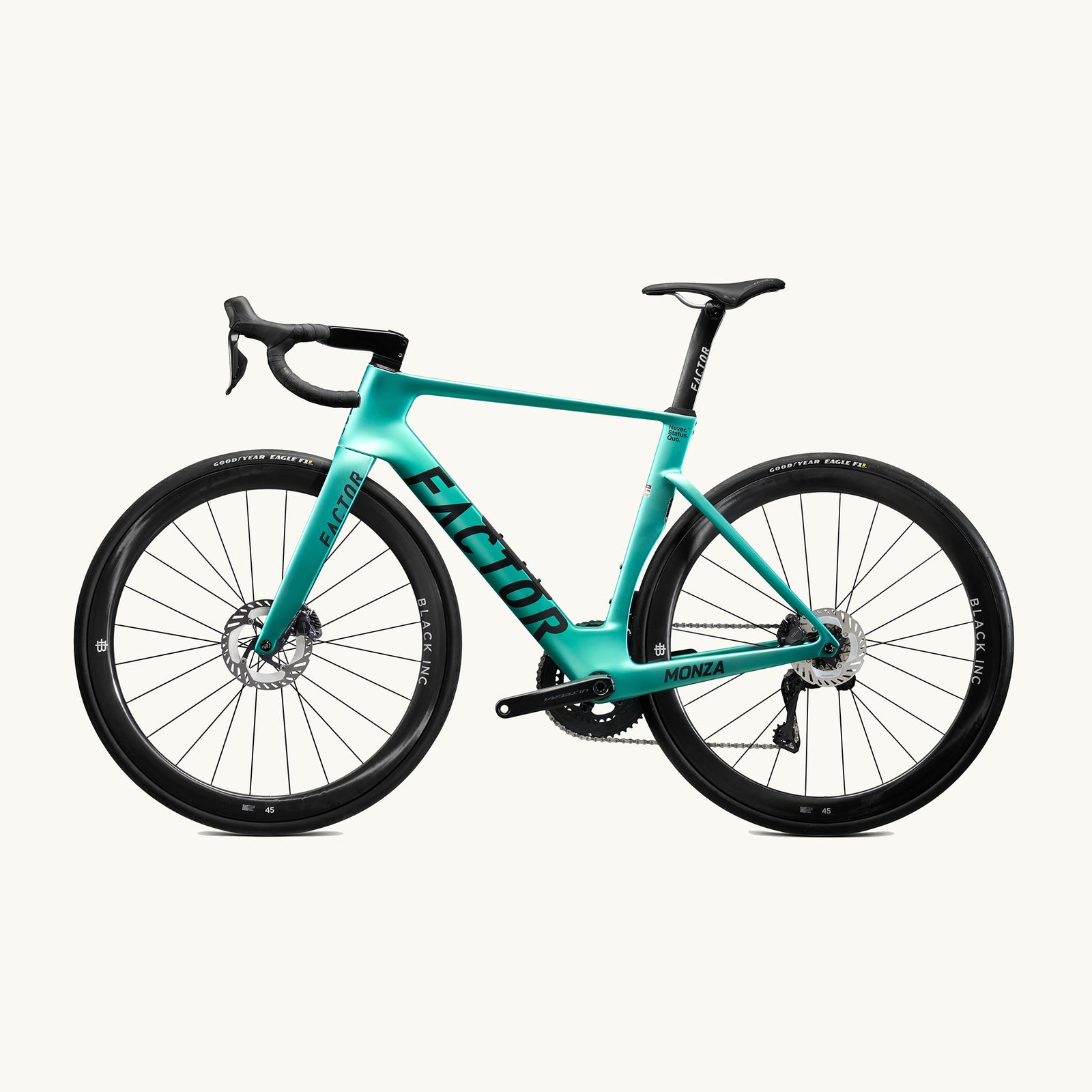 Factor Monza Ultegra Di2 整车 - 钢绿色