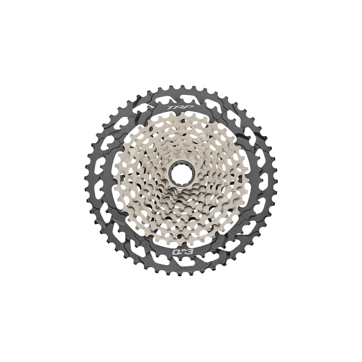 TRP EVO 12 Cassette - Black/Silver