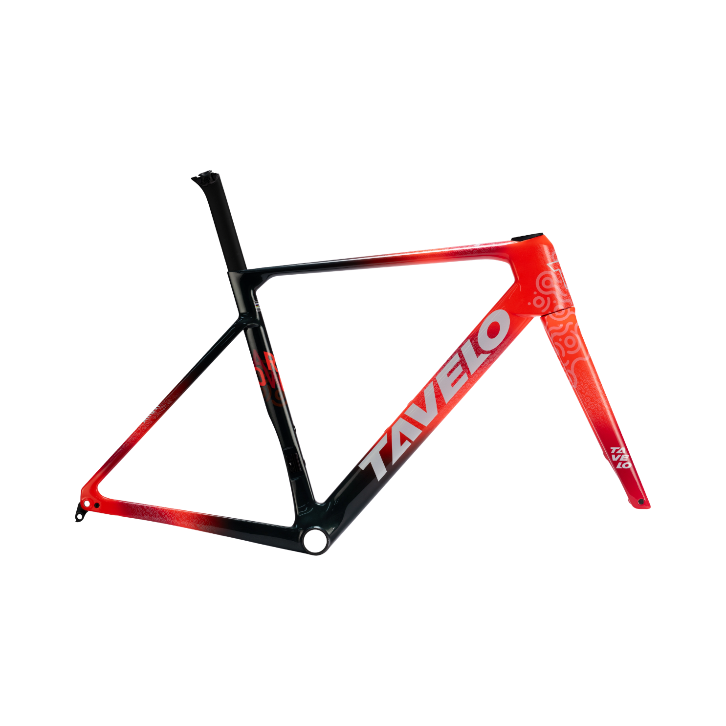 Tavelo AROW Race Frameset - Alpha Volcano