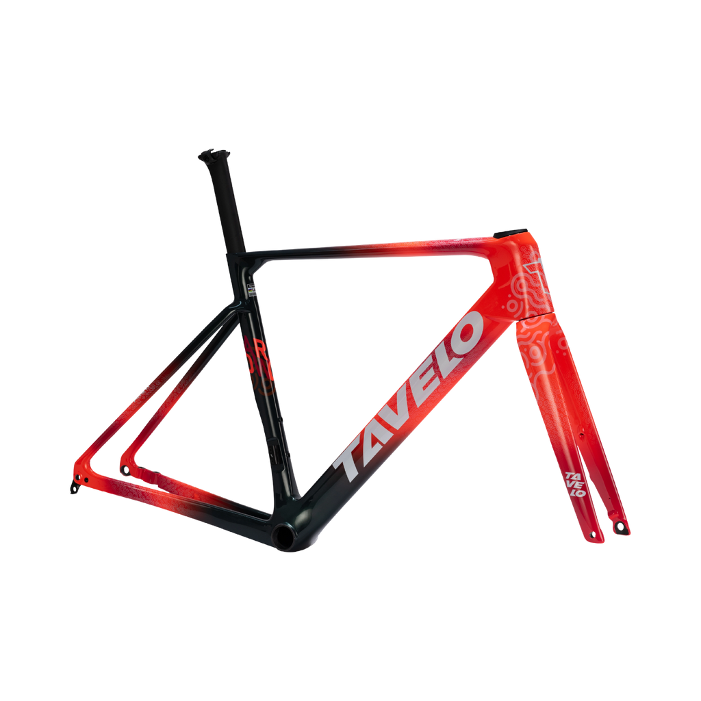 Tavelo AROW Race Frameset - Alpha Volcano