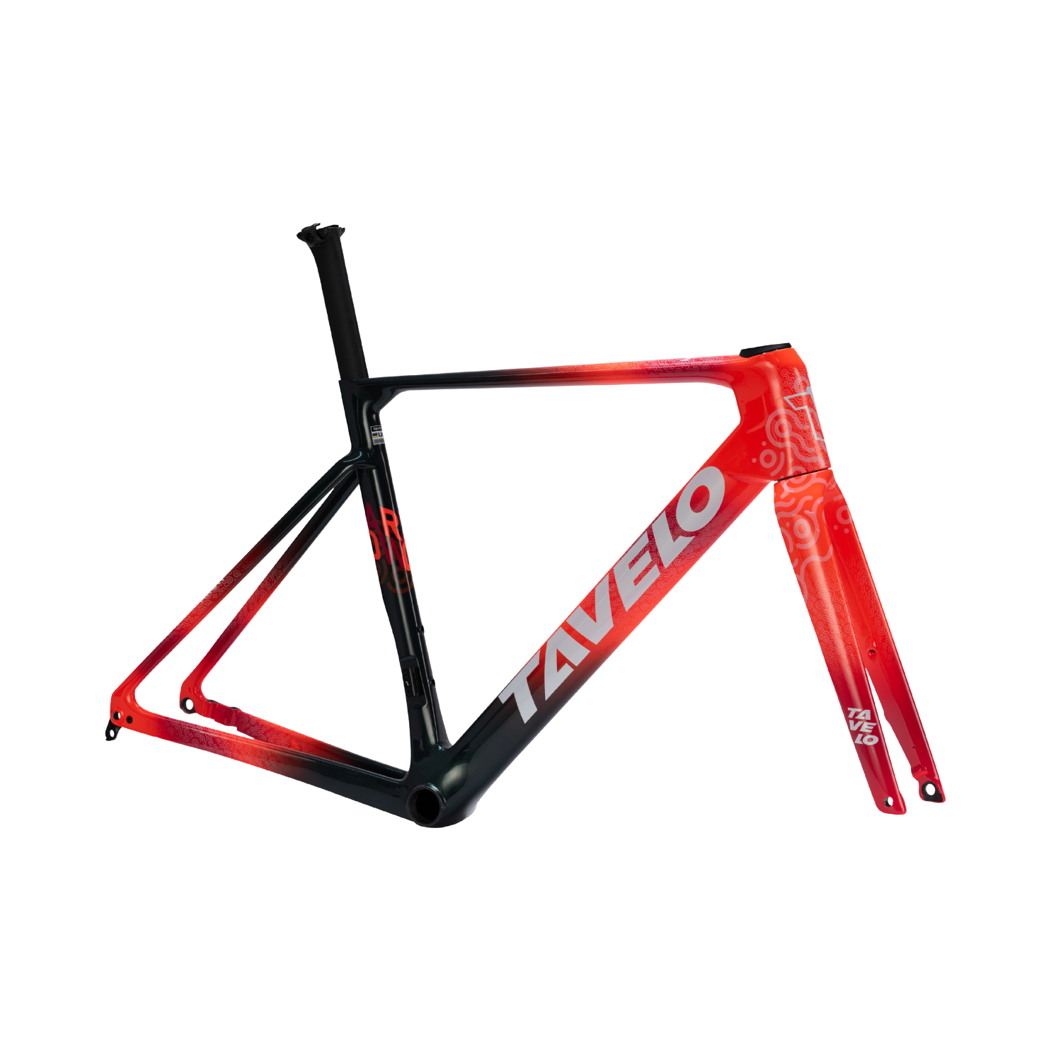 Tavelo AROW Race Frameset - Alpha Volcano