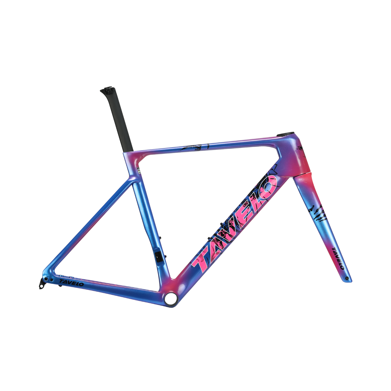 Tavelo AROW Race Frameset - Neo Blue