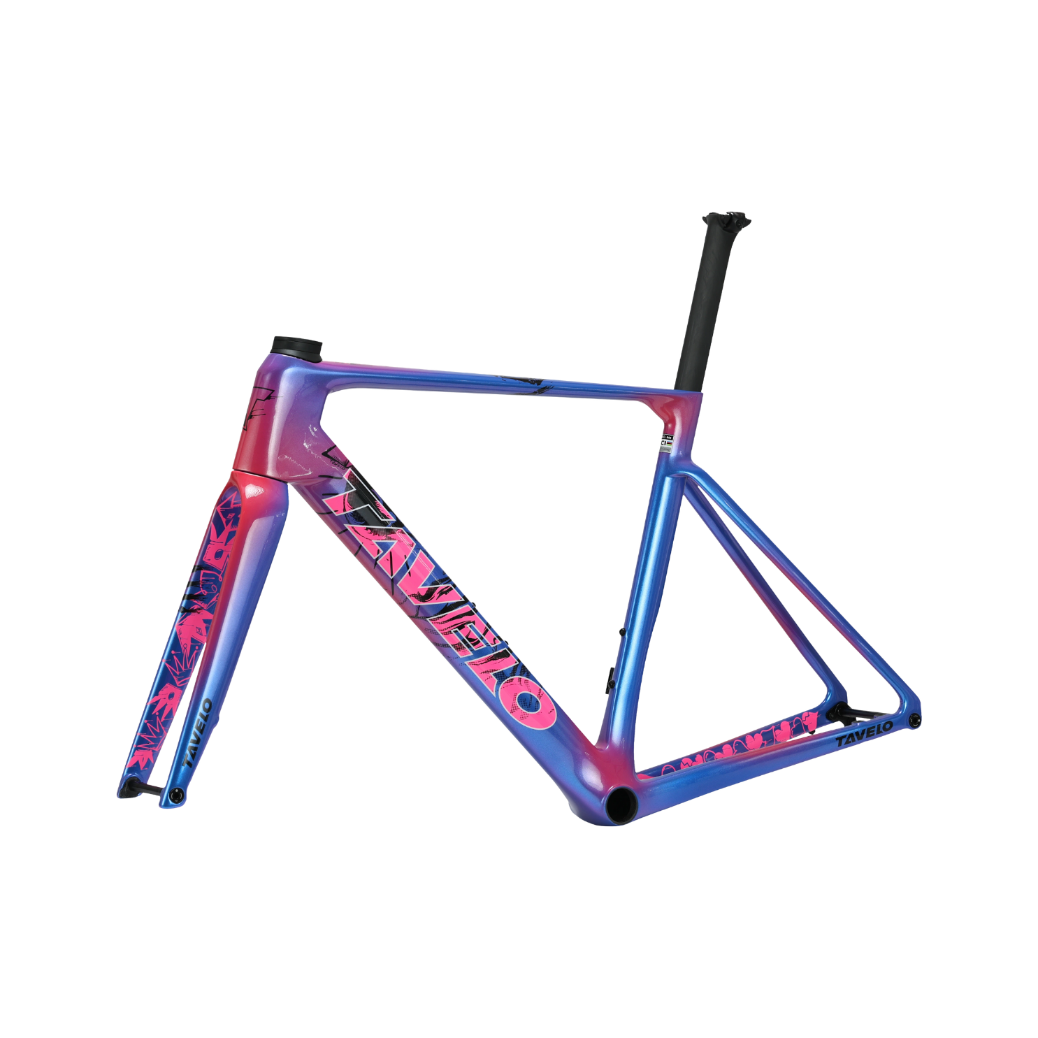 Tavelo AROW Race Frameset - Neo Blue