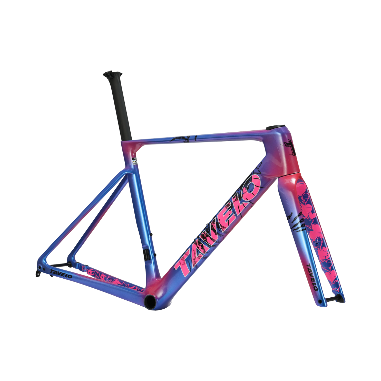 Tavelo AROW Race Frameset - Neo Blue