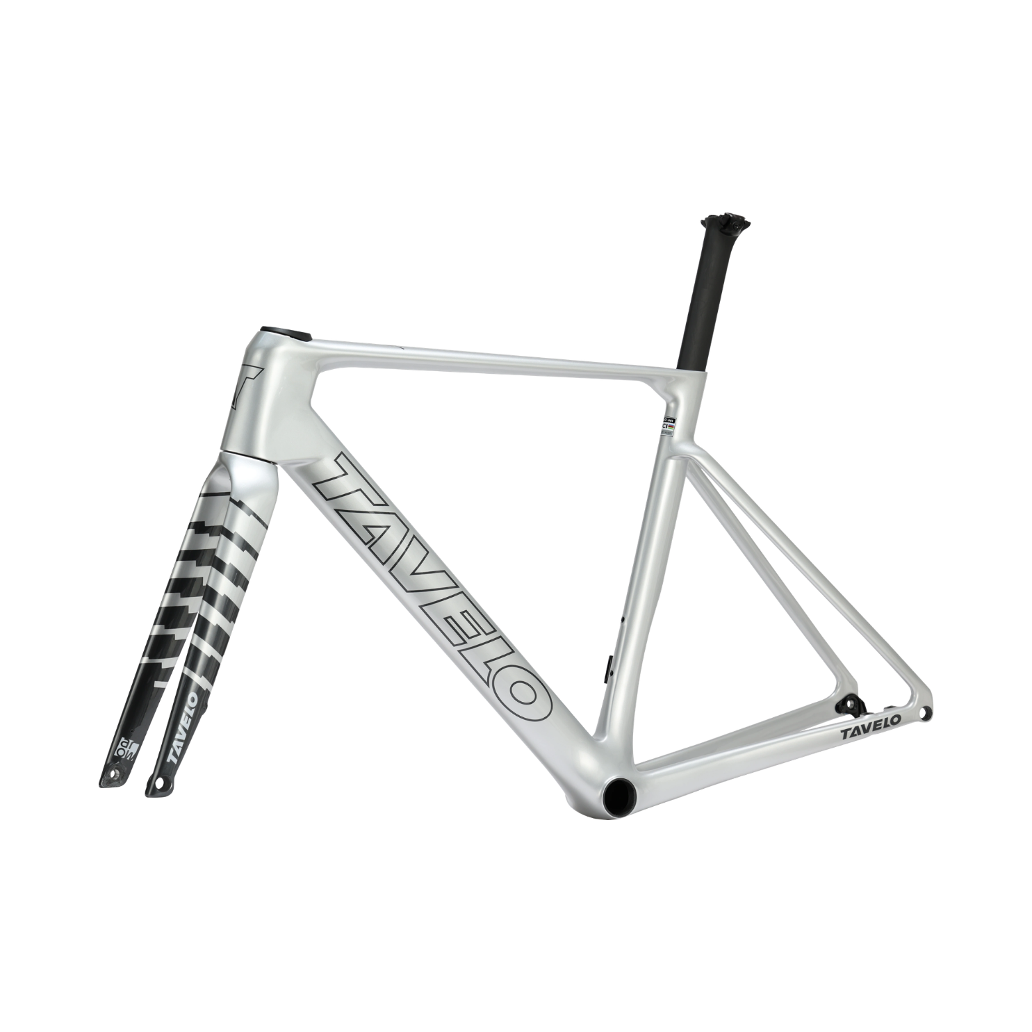 Tavelo AROW Race Frameset - Watt Silver