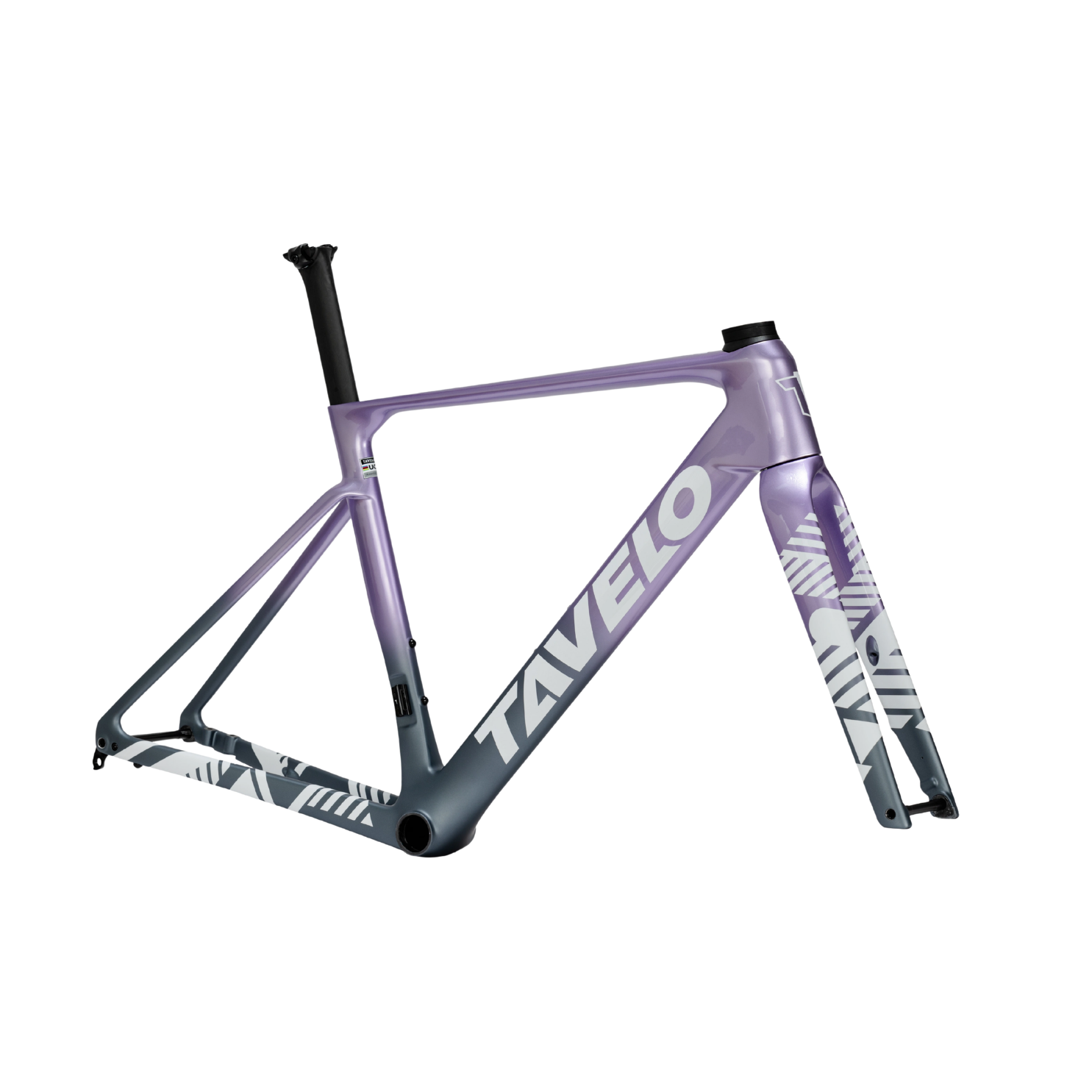 Tavelo AROW Race Frameset - Zebra Purple
