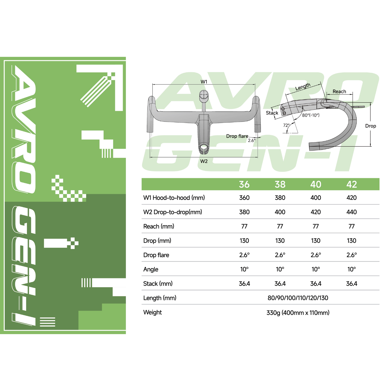Tavelo AVRO Gen-1 Integrated Handlebars