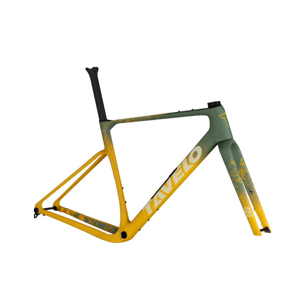 Tavelo GROW Gravel Frameset - Ochre Dirt
