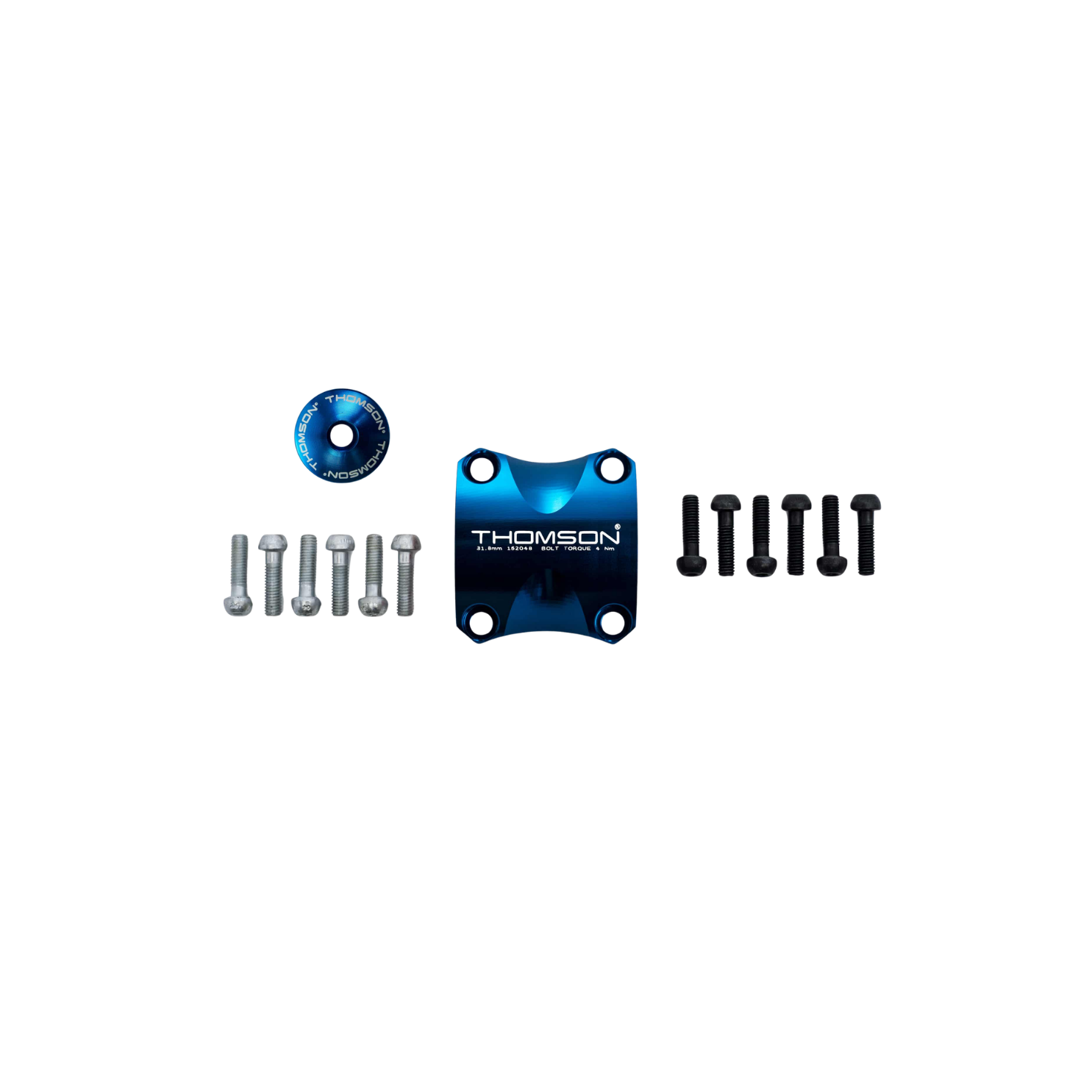 Thomson X4 Dress Up Kit - Anodized Blue