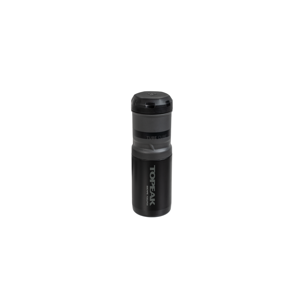 Topeak Escape Pod+ with Tube Cube Tool Bottle