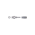 Trickstuff Hose Fitting M6x1 Kevlar - Silver