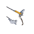 Trickstuff Maxima Disc Brake Set - Silver (Goodridge Hose)