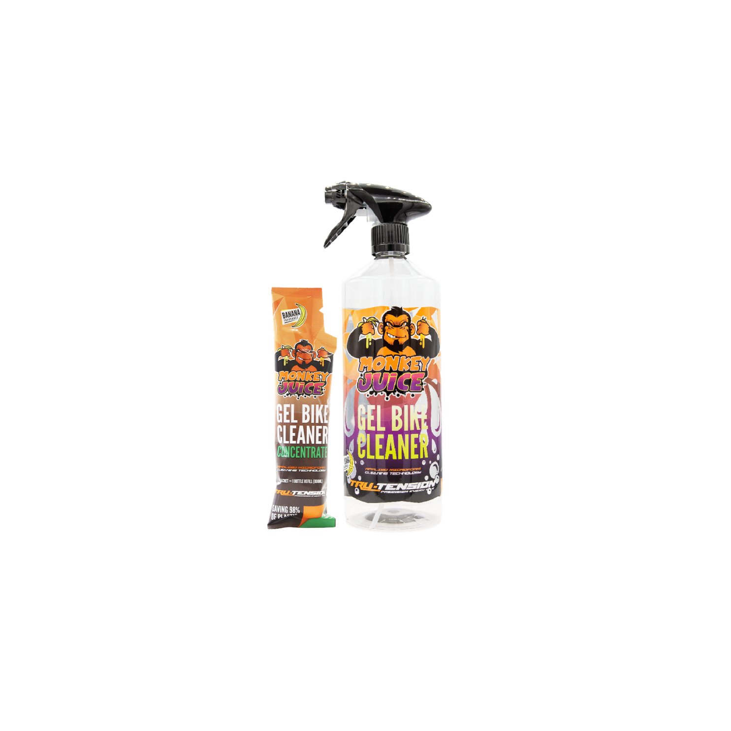 Tru-Tension Monkey Juice Gel Bike Cleaner 1L