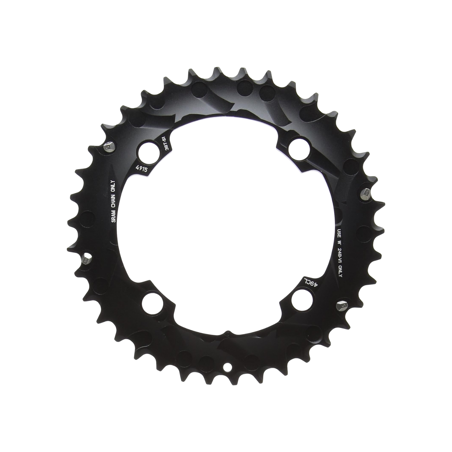 Truvativ 38 齿链环 MTB 104 BCD 铝合金 黑色 单速
