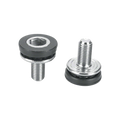 Truvativ Chainring Bolt Kit 4 Steel With Spacer Black