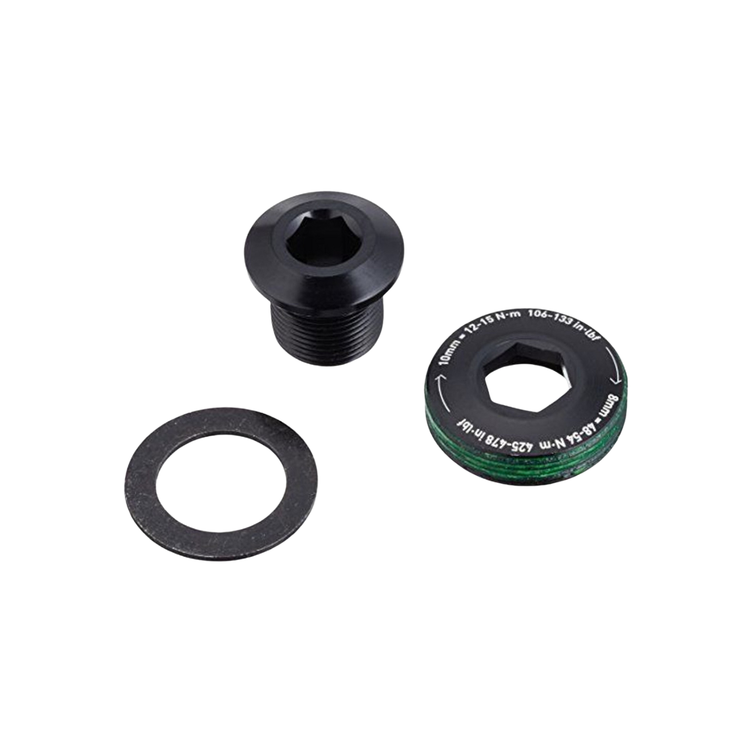 Sram Spare Crank Arm Bolt Kit Self Extracting M15/M22 GXP Black - JE